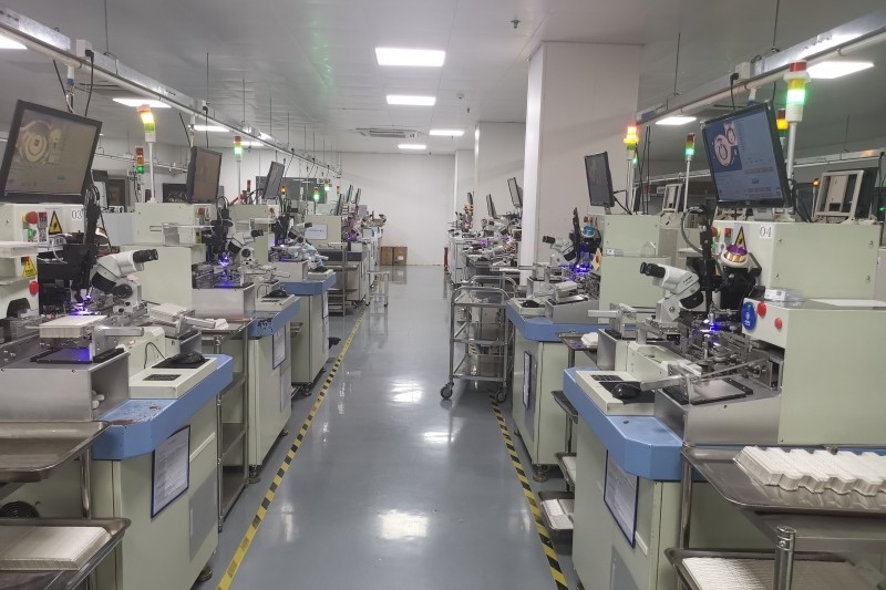 Demo Photoelectric Technology (Wuxi) Co., Ltd. dây chuyền sản xuất của nhà sản xuất