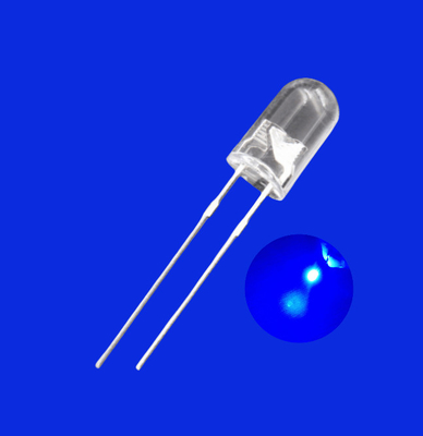 0.5W 5mm LED phát ra ánh sáng Diode 520-530nm Màu xanh 25000mcd Kính rõ ràng Cho ánh sáng chỉ báo