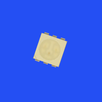 5050 RGB LED Diode 5.0x5.0mm Super Bright 120 Deg 6 Pin Diffused Lens 0.3W SMD Chip