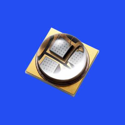 7.0*7.0mm 365-370nm UV LED Diode 60 Deg Clear Lens UVB LED Diode