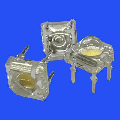 0.5W 6500K Cool White Piranha LED tích hợp Zener 80deg 5mm LED cho Bus Truck Ánh sáng ô tô