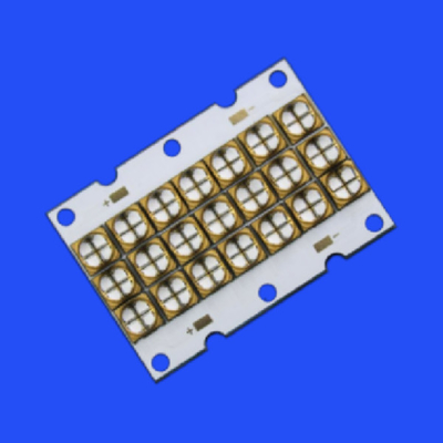 50 * 35mm 5035 365nm 150-250W 60deg UVA Array UV Module cho bao bì bảng PCB