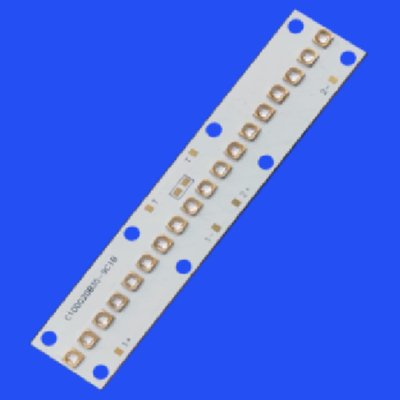 100*20mm 10020 385NM 395NM 405NM 30-50W 30deg 60deg UV Mô-đun ánh sáng để phát hiện huỳnh quang