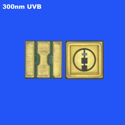 UVB 0.6W 3535 SMD LED Diode 300nm Công suất tỏa sáng cao 120 độ